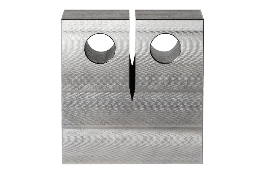 Probeta destructiva para ensayo K1C o de fractura